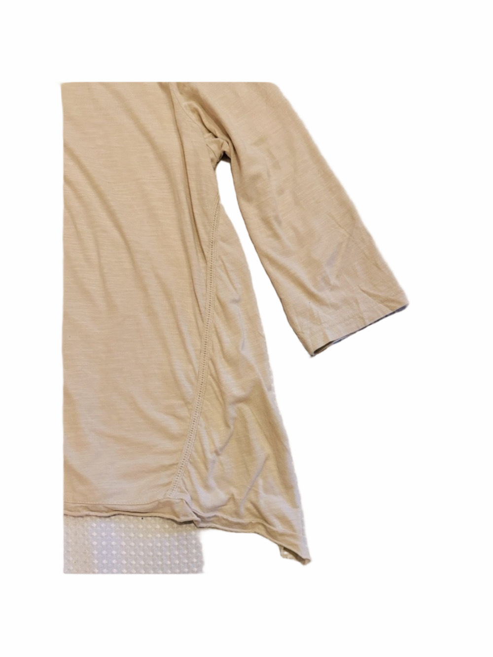Chico's Cream Beige Top Crochet Lace VNeck - Picture 4 of 6